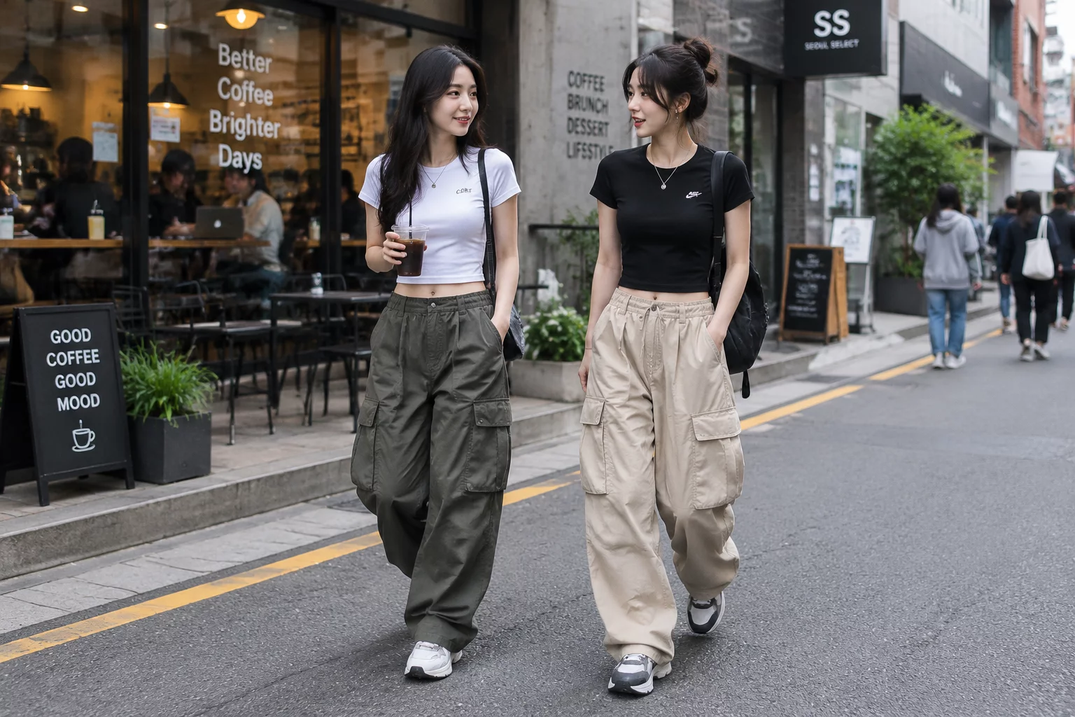 홍대와 성수의 여름 스트릿 트렌드