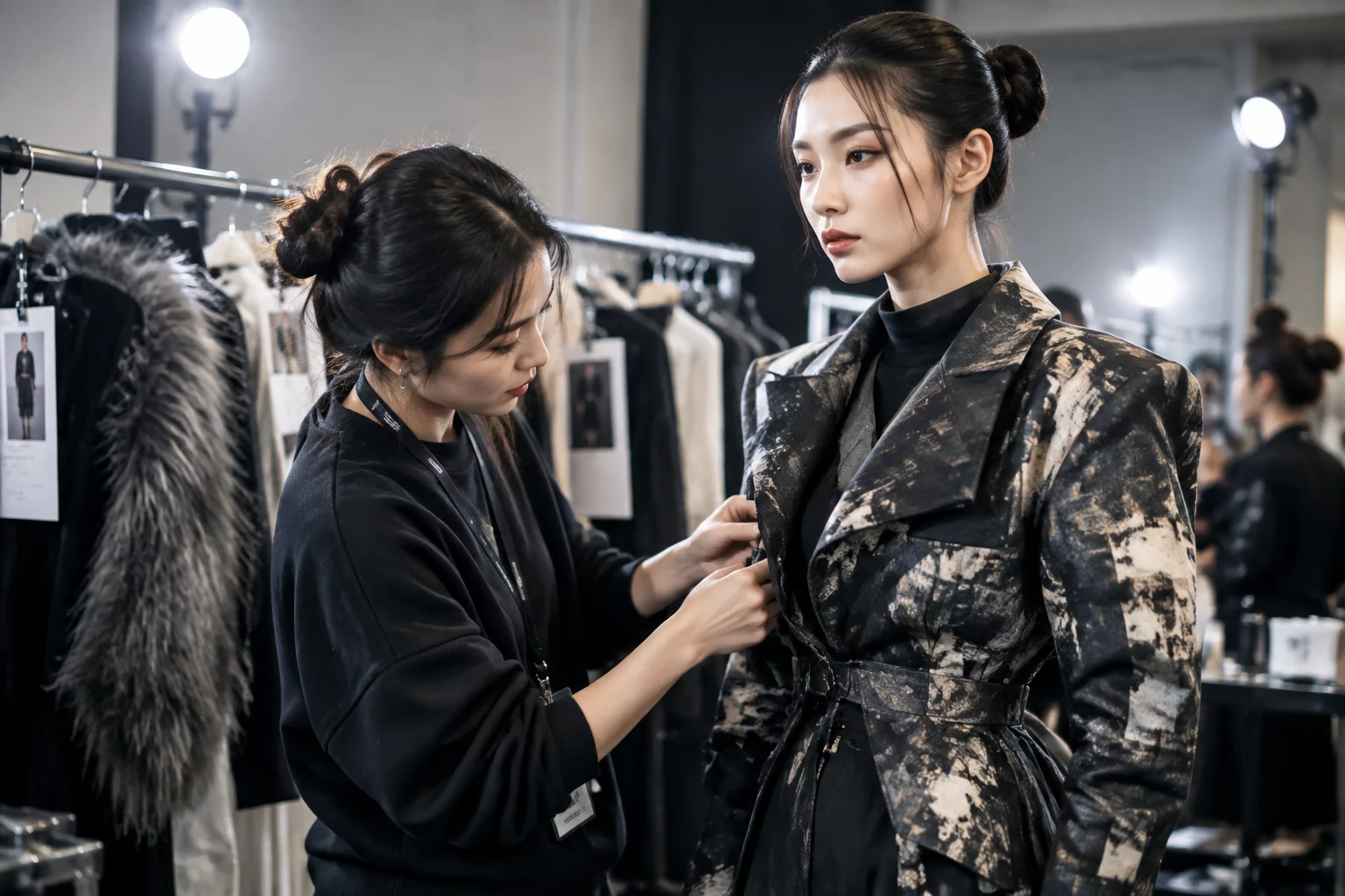 2027 S/S 서울패션위크 백스테이지 준비 현장